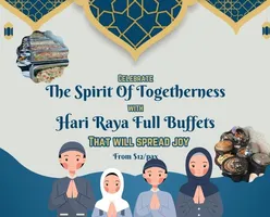 Celebrate The Spirit of Togetherness with Hari Raya Full Buffets That Will Spread Joy From $12/pax