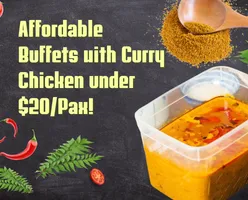 Affordable Buffets with Curry Chicken under $20/Pax!