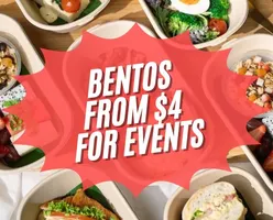 Bentos From $4 for Events & Gatherings