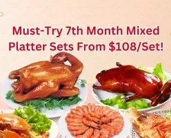 7th Month Must-Try  Mixed Platter Sets From $108/Set!